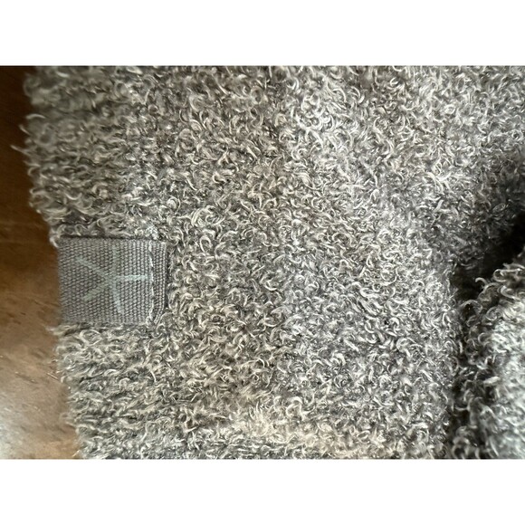 Barefoot Dreams Cozychic Lite Cardigan Gray S/M Open Front Soft Knit Pockets - Picture 6 of 10